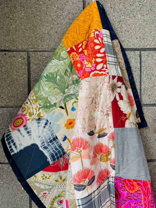 "Carnival" Multi Colour Sofa Quilt